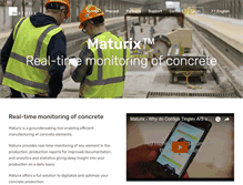 Tablet Screenshot of maturix.com